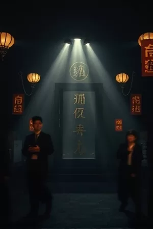 在线视频免费观看首页主推竖版图，夜色港口与灯塔的影片画面