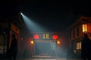 短剧《潮汐档案》封面，退潮后的滩涂礁石