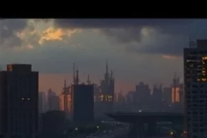 纪录片《纸上星河》封面，天文手稿与咖啡渍